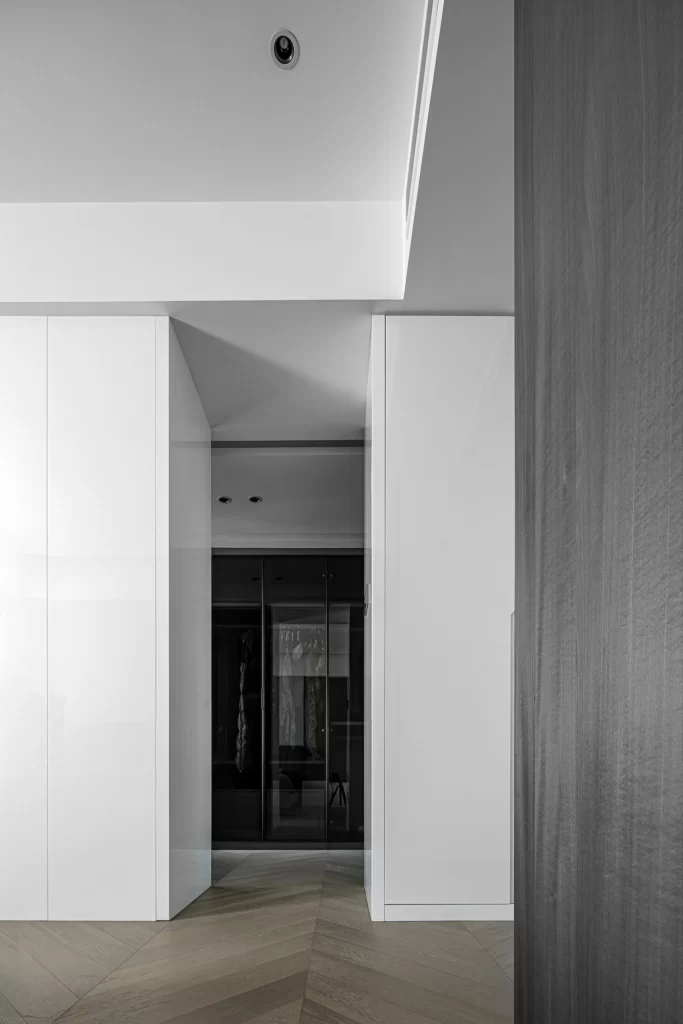 Modern Minimalist Closet White Neutral Light Wood