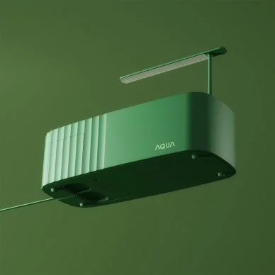 Modern Speaker Green Minimalist Design