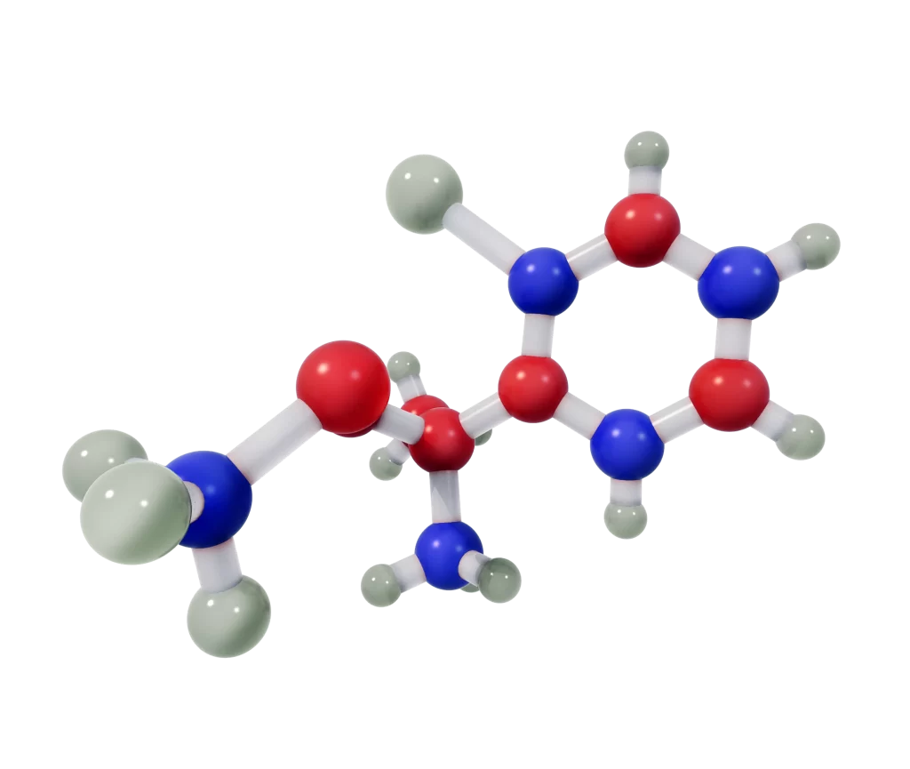 Molecular Structure Atoms Bonds Colors