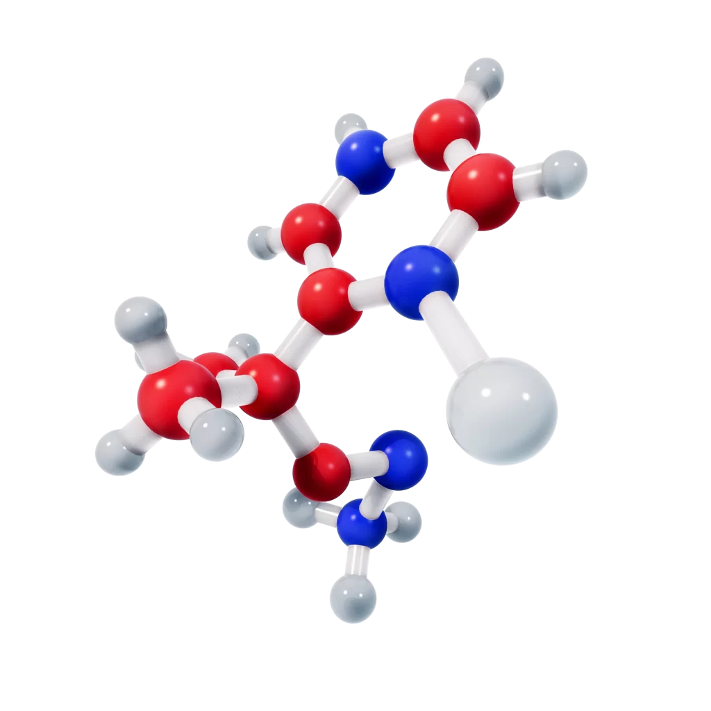 Molecule Structure Atoms Bonds Colors