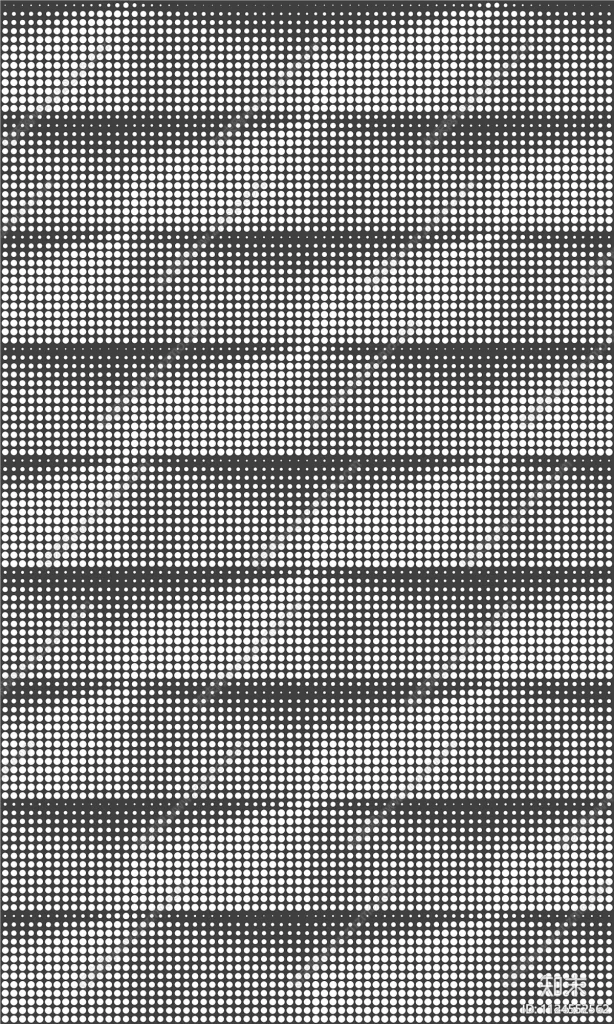 Monochrome Dotted Grid Pattern