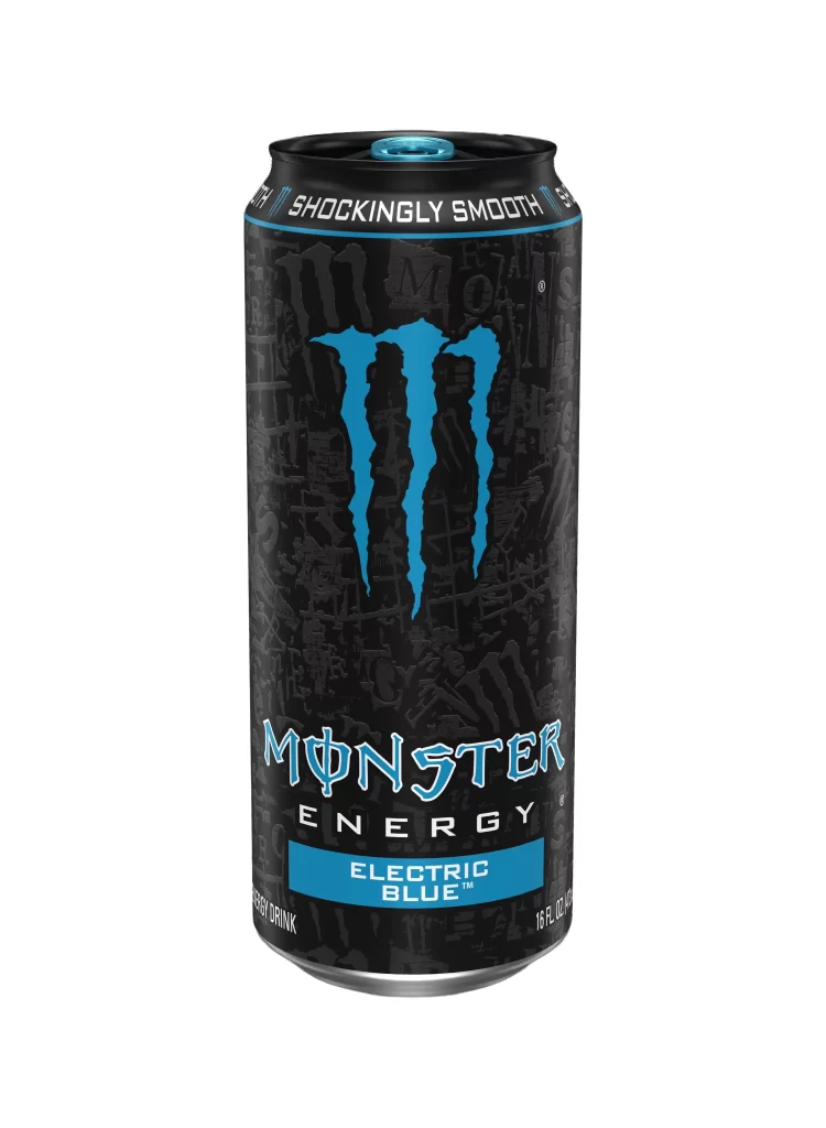 Monster Energy Electric Blue Packaging
