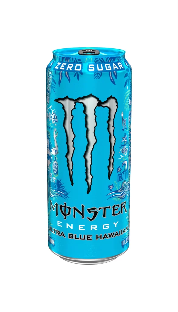 Monster Energy Drink Zero Sugar Blue Hawaiian