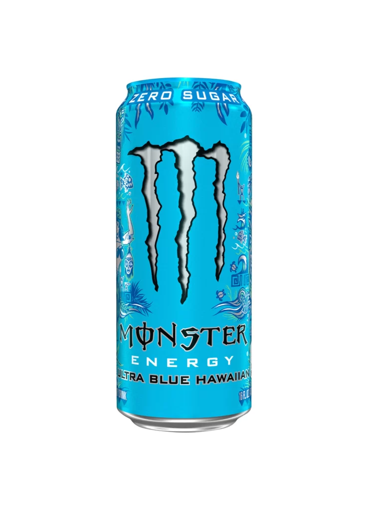 Monster Energy Drink Zero Sugar Ultra Blue Hawaiian