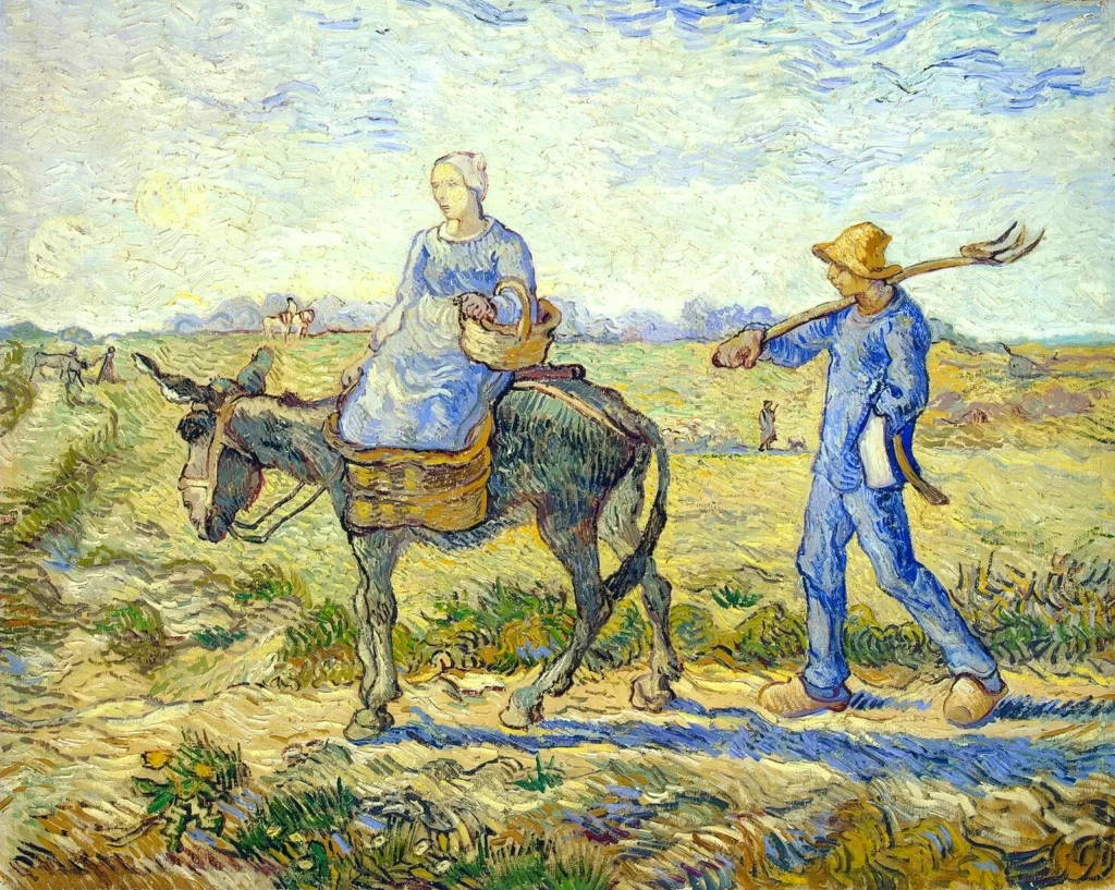 Morning Going to Work Van Gogh