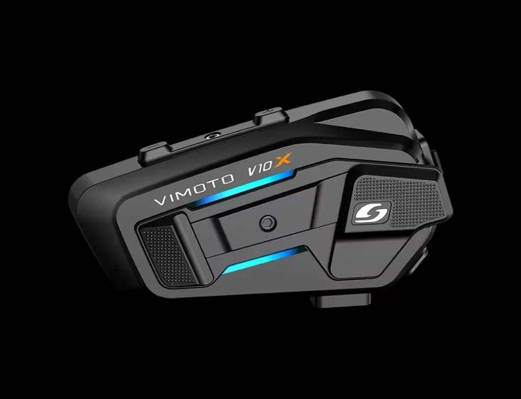 Motorcycle helmet communication device