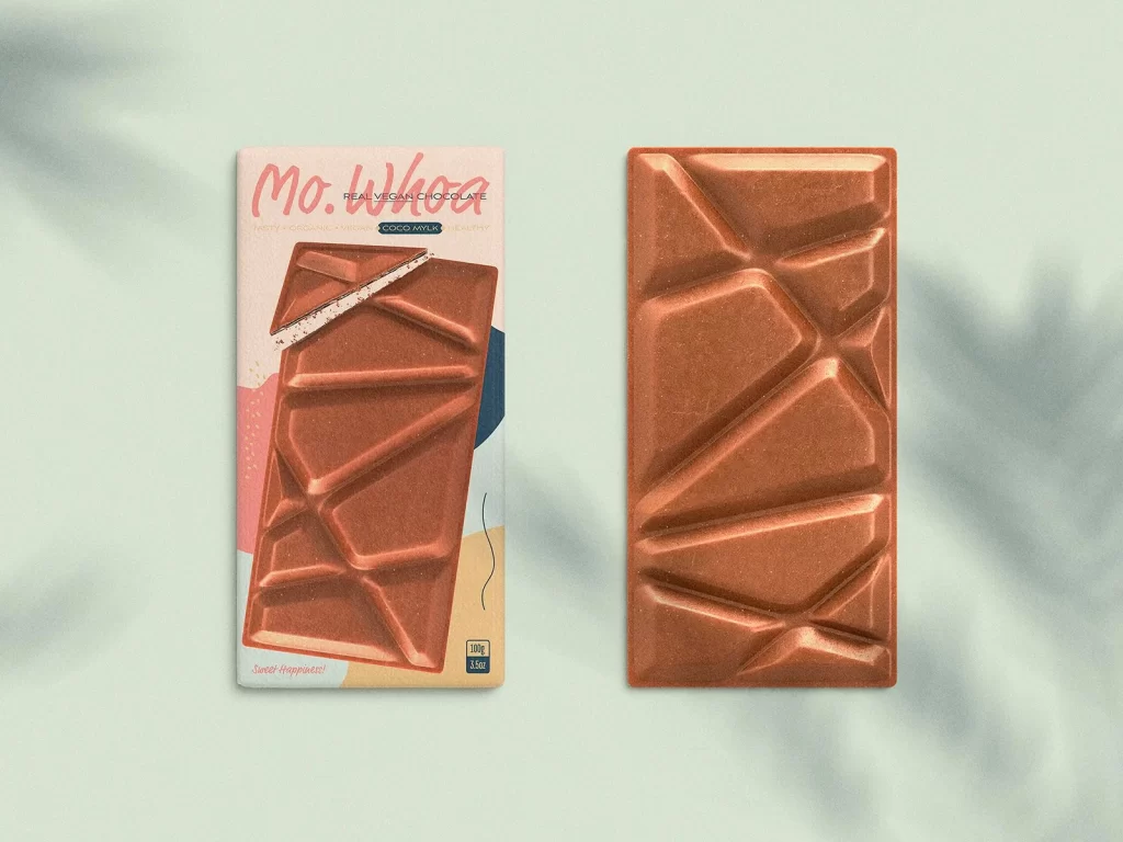 Mr.Whoa Chocolate Vegan Cocoa Milk Sweet Happiness Brown