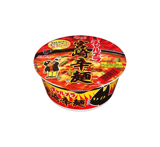 Myojo Charumera Cup Noodle Spicy Red Cartoonish