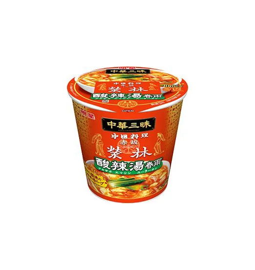Myojo Chuka Sanmi Cup Noodle Sichuan Spicy Red Traditional Chinese Characters