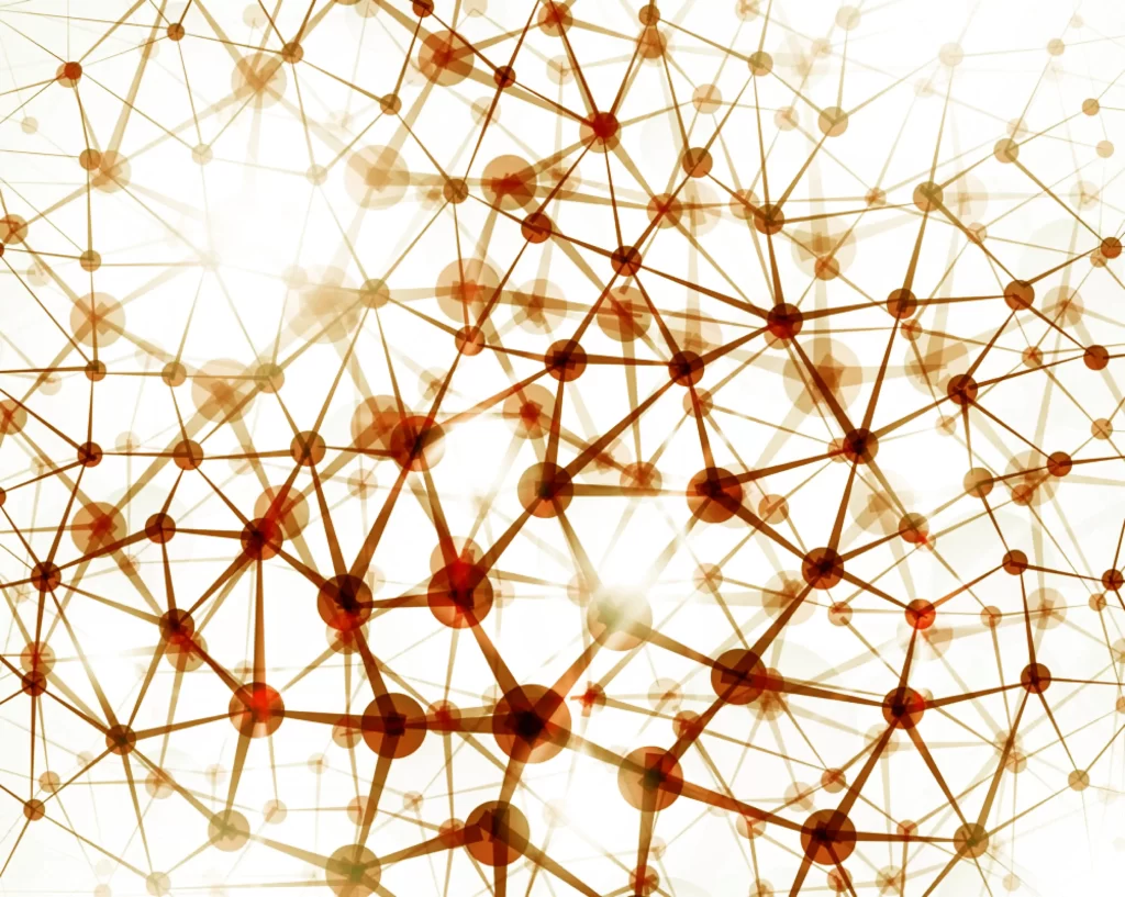Network Connections Nodes Interconnected Complexity