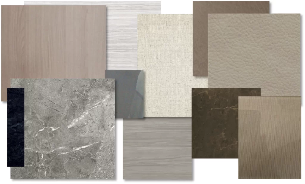 Neutral Tones Textured Surfaces Wood Grain Marble Patterns