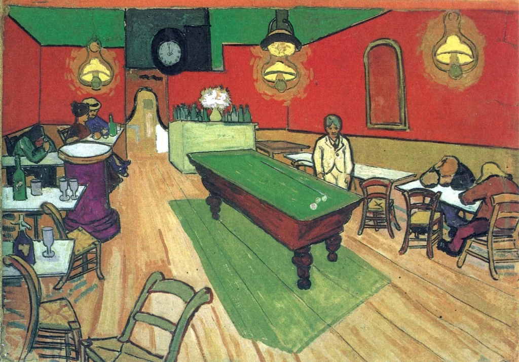 Night Cafe in Arles Van Gogh