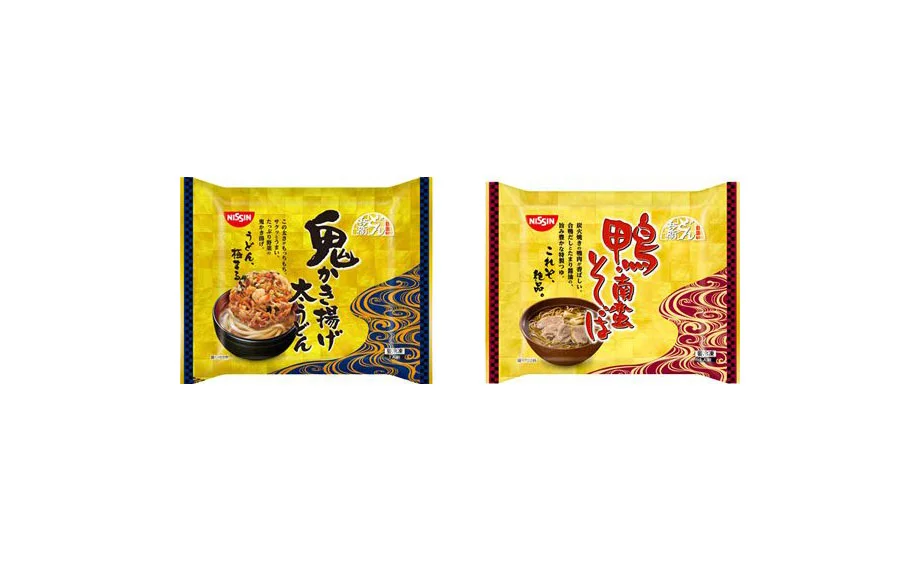Nissin Donbei Ramen Duck Noodle Yellow Red Traditional