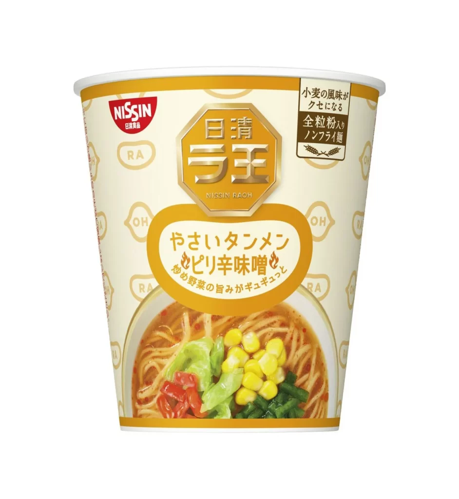 Nissin Rao Cup Noodle Spicy Wheat Yellow Traditional