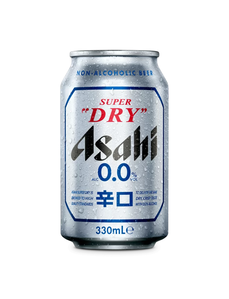 Non-Alcoholic Beer Asahi Super Dry 00 Alcohol 330ml