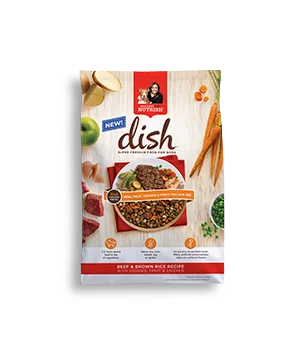 Nutrish Dish Dog Food Beef Brown Rice
