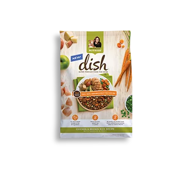 Nutrish Dish Dog Food Chicken Brown Rice Recipe Natural Simple