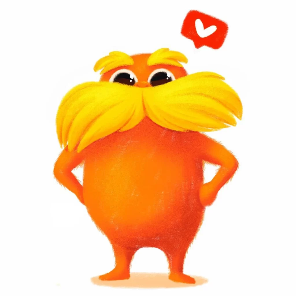 Orange Character Yellow Mustache Eyes Eleonore Pelluau