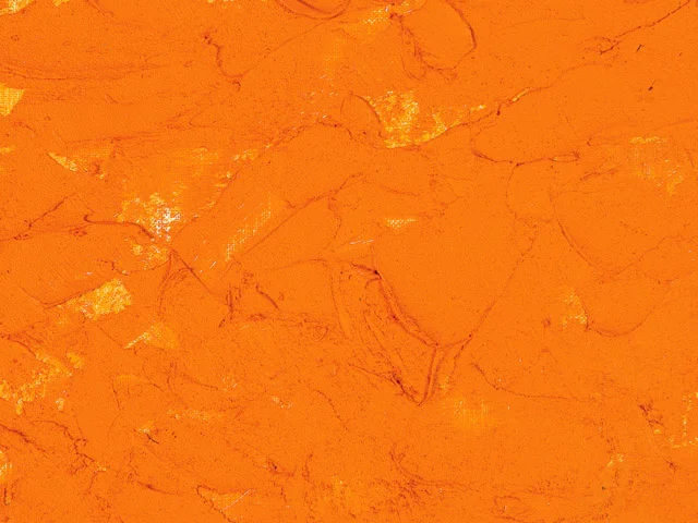 Orange Impasto Oil Painting Texture Dynamic golden Brushstrokes