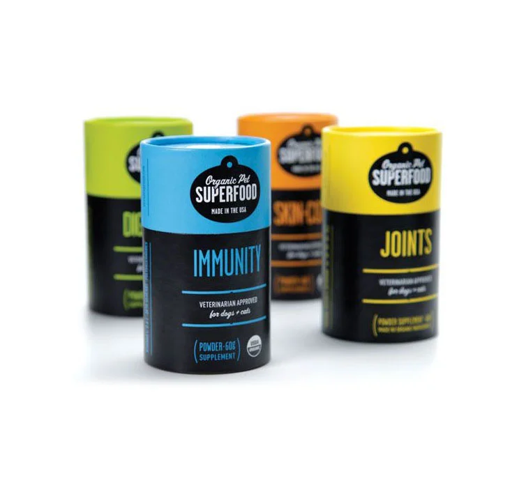 Organic Pet Superfood Immunity Powder Supplement Veterinarian Approved
