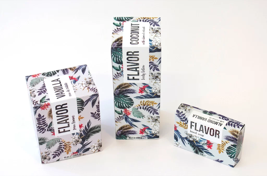 Packaging Soap Body Lotion Coconut Vanilla