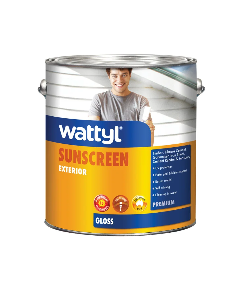 Paint Can Exterior Sunscreen Yellow Blue Modern Design