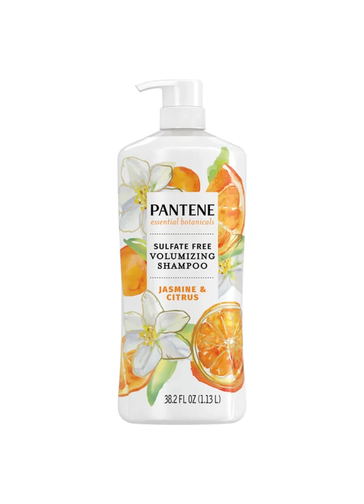 Pantene Shampoo Bottle Jasmine Citrus