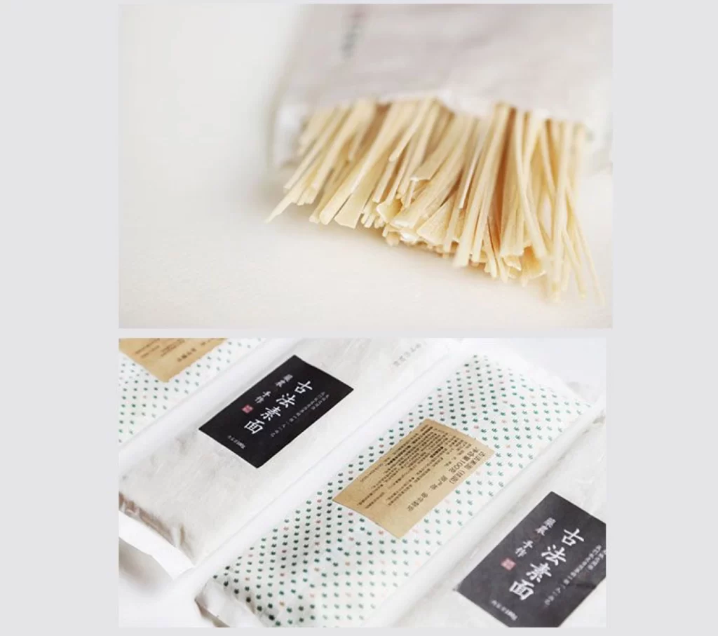 Pasta Asian Minimalist White Black