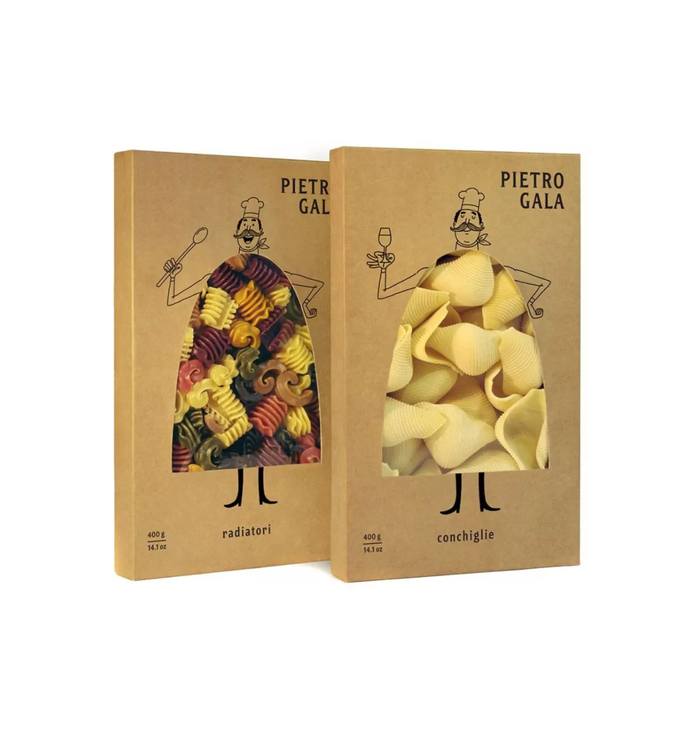 Pasta Chef Brand Colorful Creative