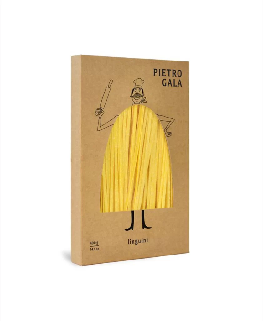 Pasta Chef Yellow Brown Creative