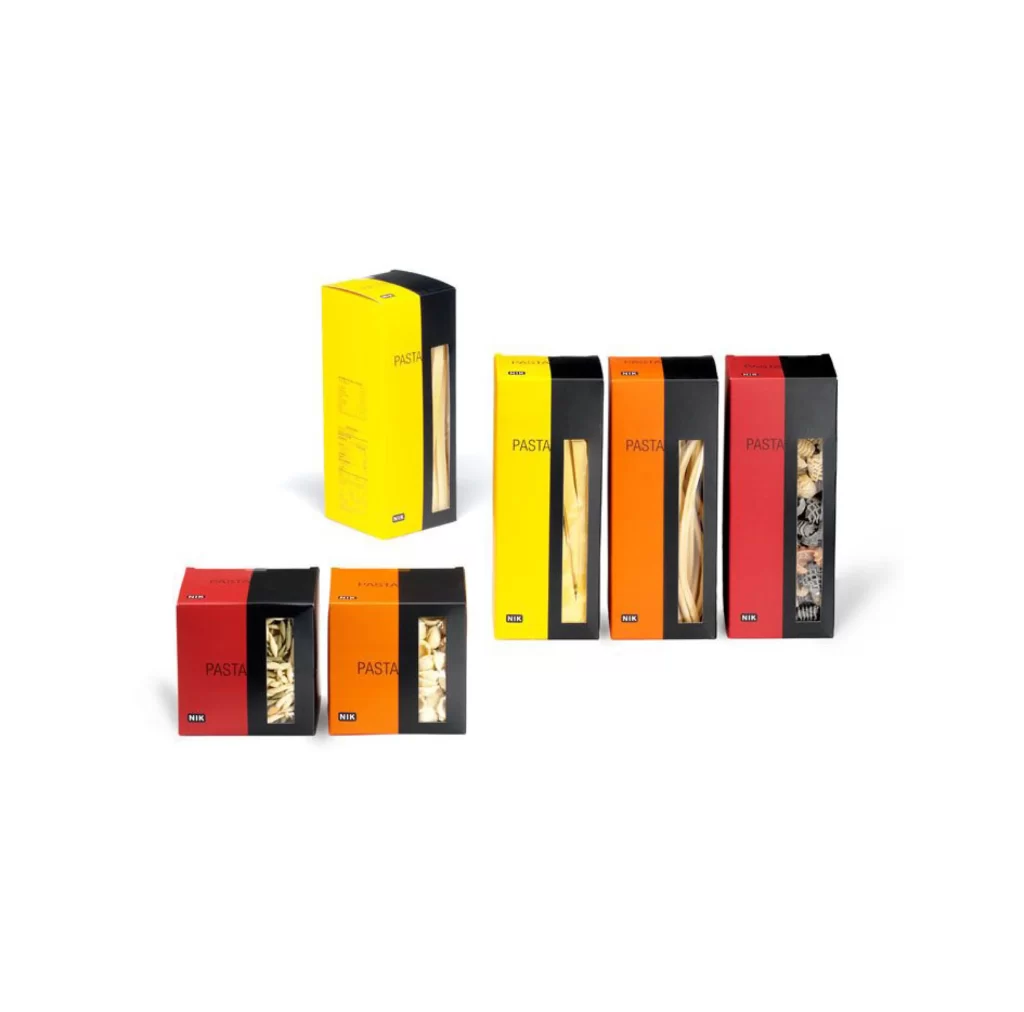 Pasta Colorful Modern Minimalist Typography Photo