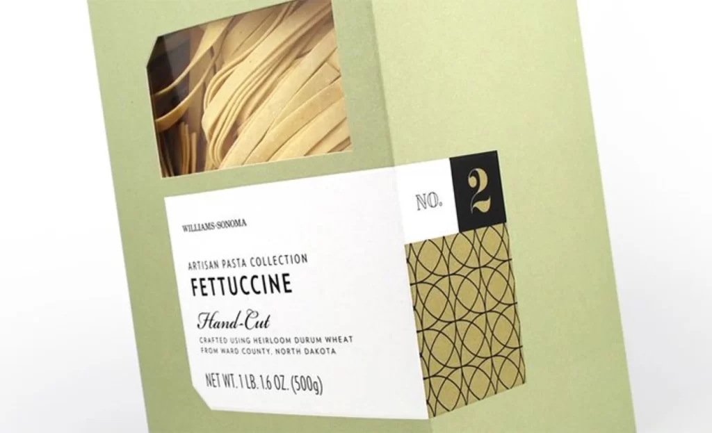 Pasta Fettuccine Williams-sonoma Green White Black
