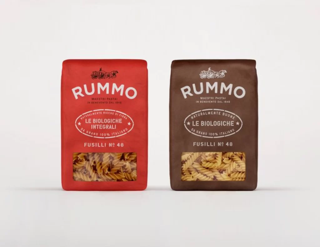 Pasta Fusilli Rummo Red Brown Organic