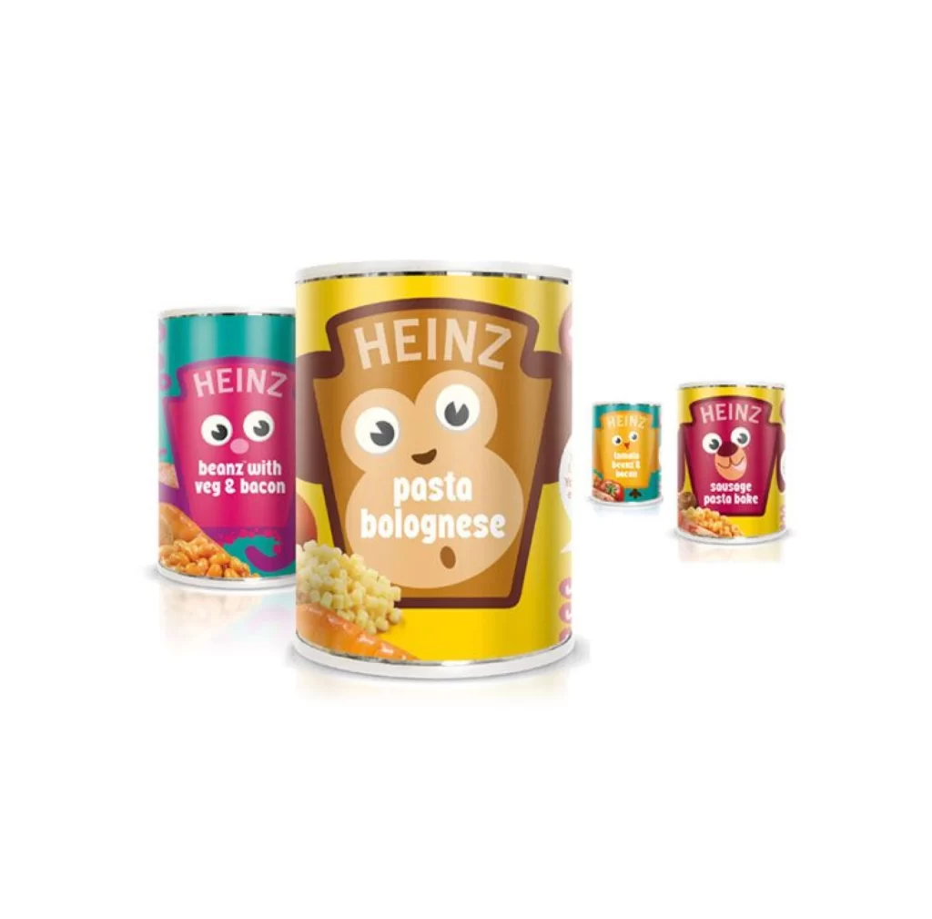Pasta Heinz Colorful Illustration Branding