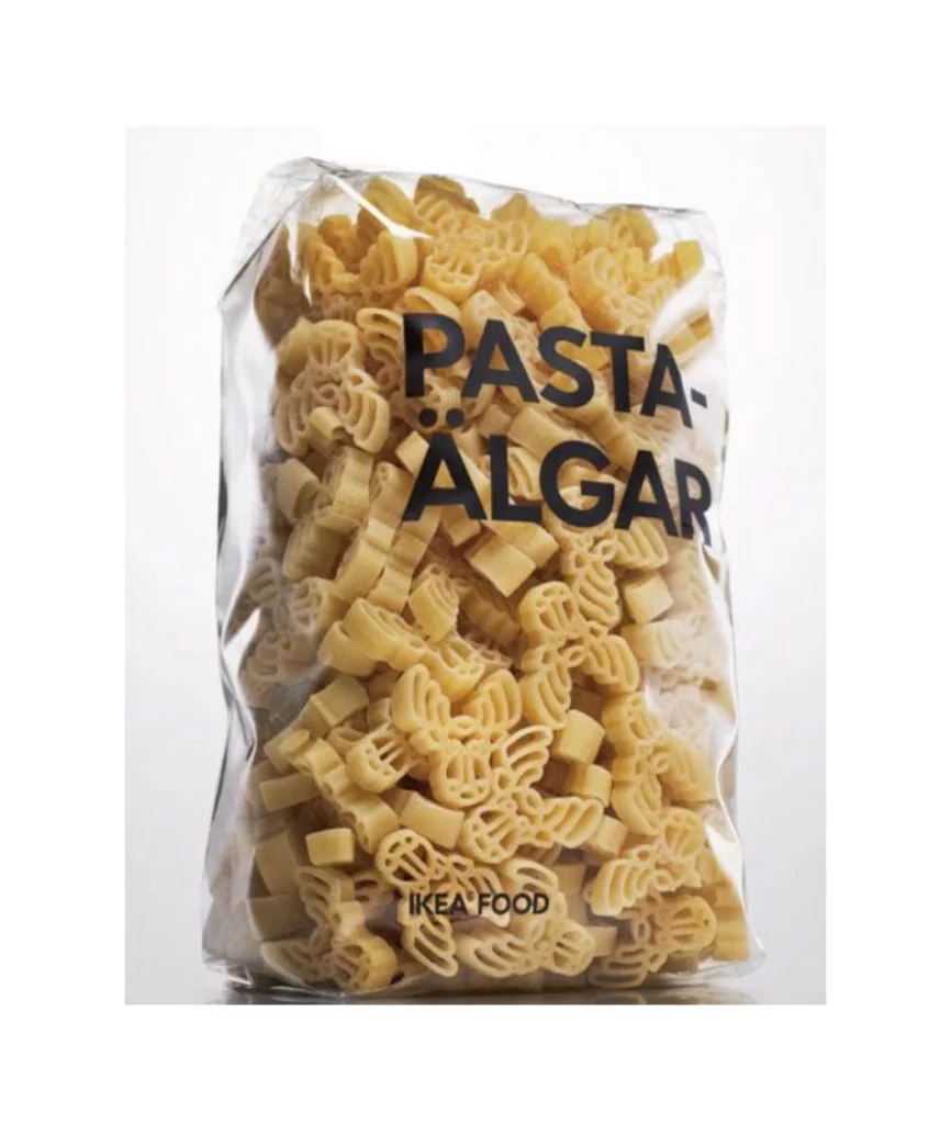 Pasta Ikea Yellow Clear Plastic Modern