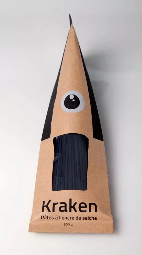 Pasta Kraken Black Packaging Creative