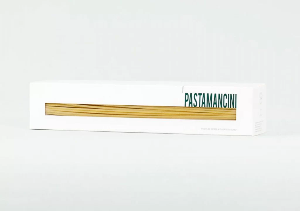 Pasta Mancini White Green Minimalist Modern