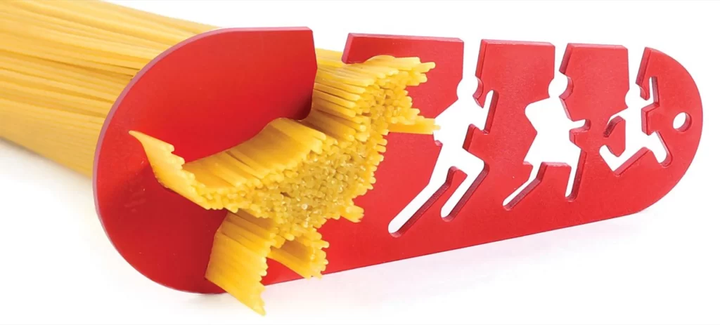 Pasta Measuring Tool Red Yellow Playful
