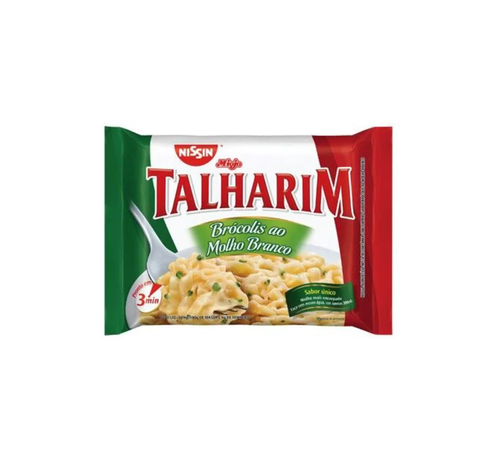 Pasta Nissin Green Red White
