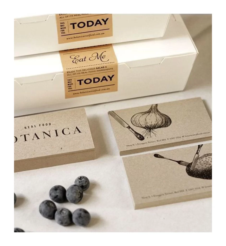 Pasta Packaging Botanica Real Food Natural Brown