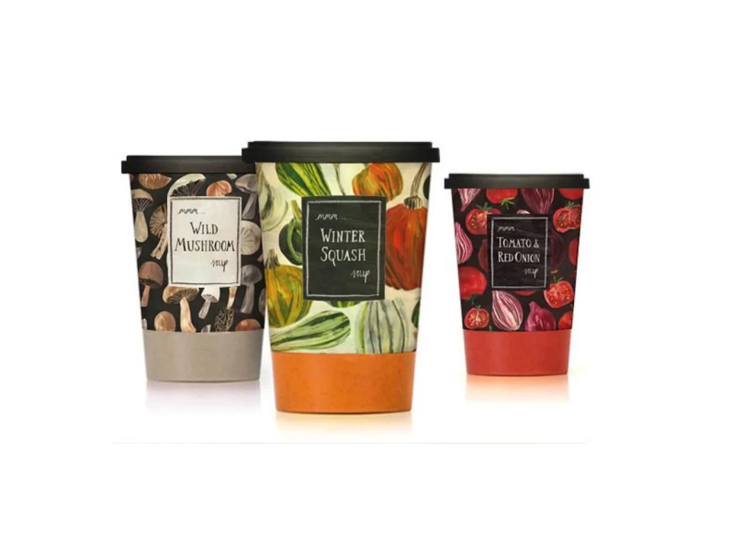 Pasta Packaging Colorful Design Vegetable Illustrations Black And Orange Rustic Style