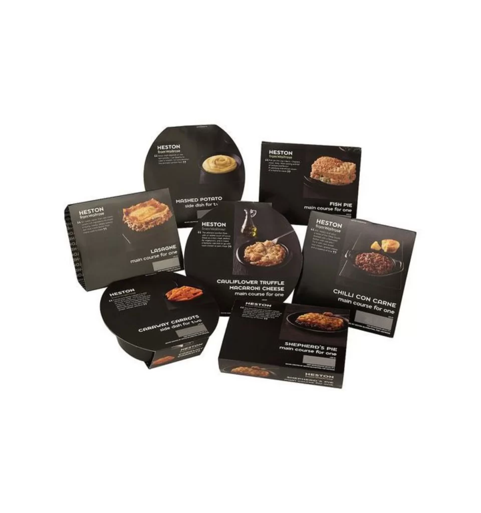 Pasta Packaging Heston Black Modern