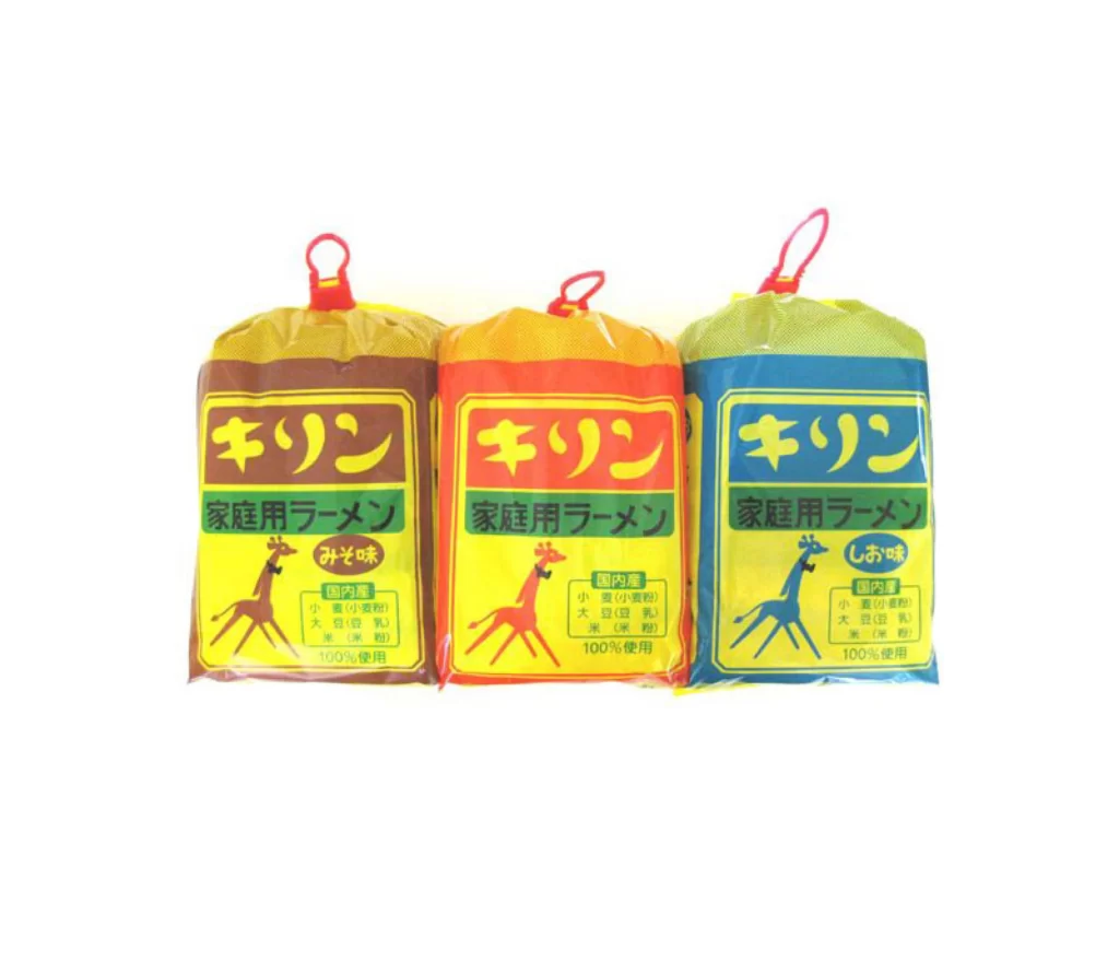 Pasta Packaging Japanese Vibrant Colors Playful Design