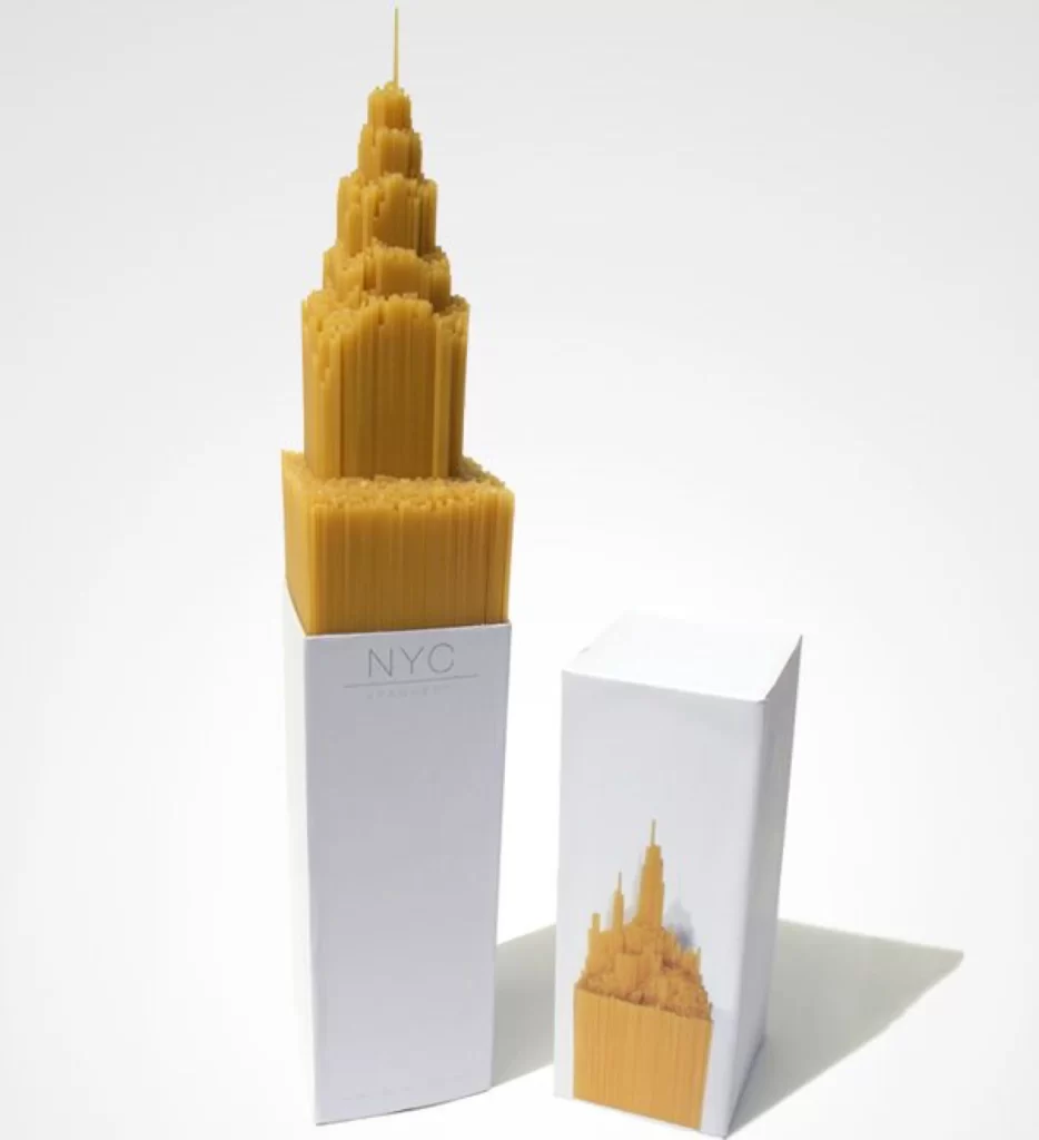 Pasta Packaging Nyc White Box Beige