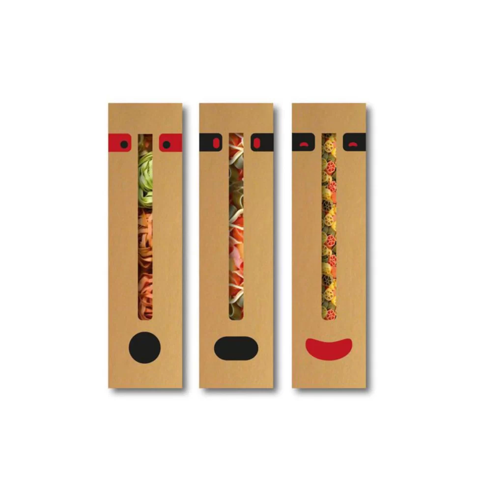 Pasta Packaging Pastamania Colorful Playful Design