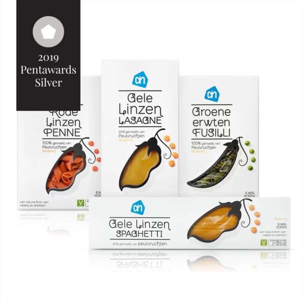 Pasta Packaging Plant-based Colorful Modern