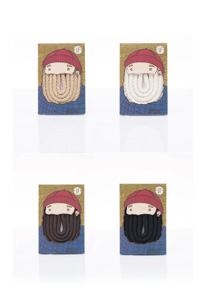 Pasta Packaging Red Blue Yellow Whimsical