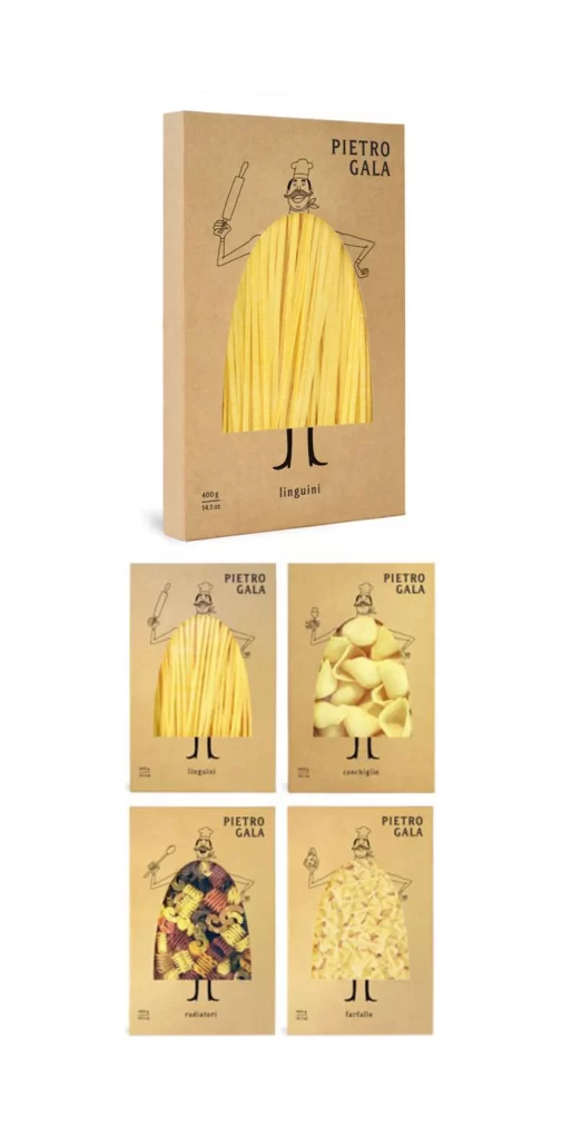 Pasta Pietrogala Yellow Simple Creative