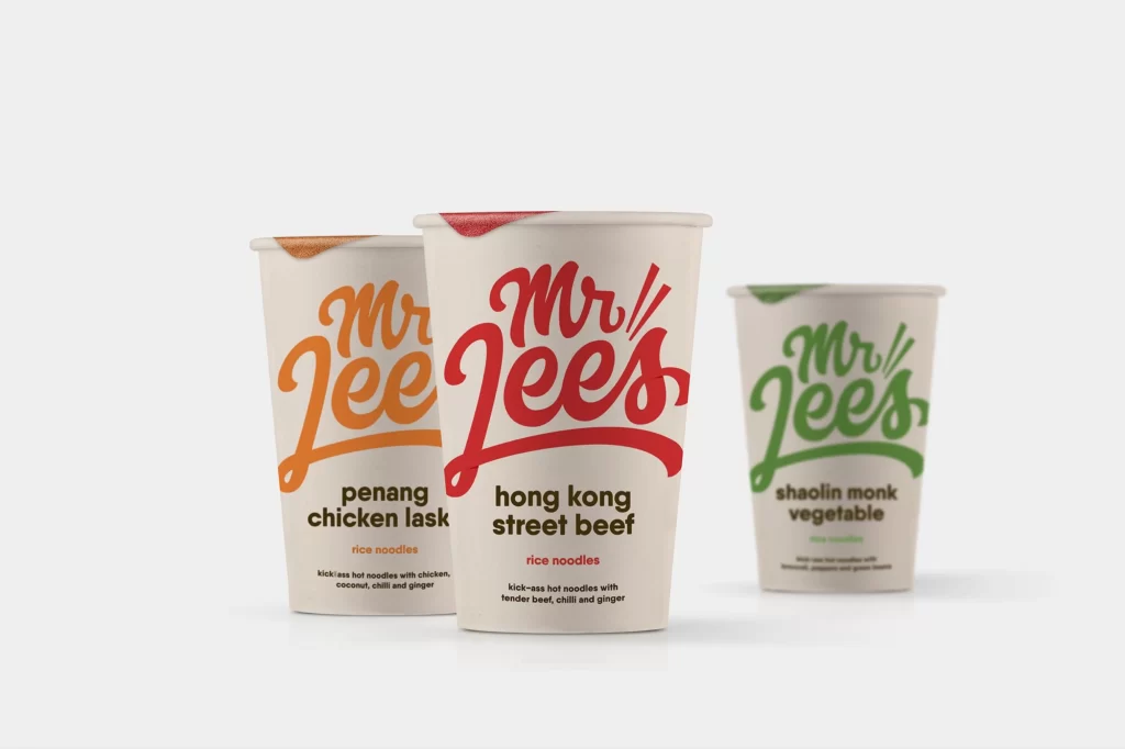 Pasta Rice Noodles Mr Jees Colorful Modern