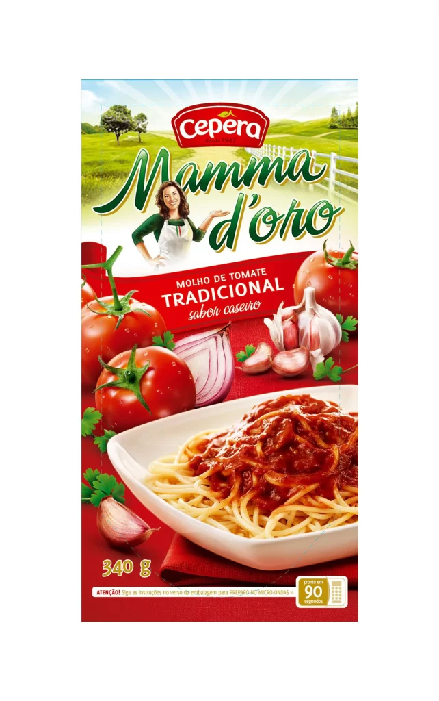 Pasta Sauce Cepera Red Green Traditional
